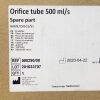 HAMILTON MEDICAL REF 500290/00 Orifice tube 500 ml/s , Spare part Of HAMILTON-G5/S1 Ventilator