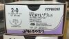 ETHICON VCPB839D COATED VICRYL + ANTIBACTERIAL 2-0 - 18" - BOX OF 12, 8 STRANDS PER PACKET - EXP 01/31/2027 Sutures