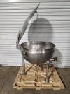 GROEN Dover GT-60 Stationary 60 Gallon Direct Steam Stainless Steel Kettle 25PSI .