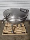 GROEN Dover GT-60 Stationary 60 Gallon Direct Steam Stainless Steel Kettle 25PSI .