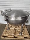 GROEN Dover GT-60 Stationary 60 Gallon Direct Steam Stainless Steel Kettle 25PSI .
