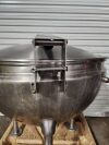 GROEN Dover GT-60 Stationary 60 Gallon Direct Steam Stainless Steel Kettle 25PSI .