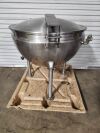 GROEN Dover GT-60 Stationary 60 Gallon Direct Steam Stainless Steel Kettle 25PSI .