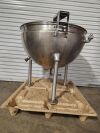 GROEN Dover GT-60 Stationary 60 Gallon Direct Steam Stainless Steel Kettle 25PSI .