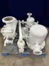 HAYWARD INDUSTRIAL 90 High Pressure Stainless Steel Strainer Vessel Valve Gate .