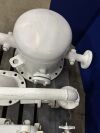 HAYWARD INDUSTRIAL 90 High Pressure Stainless Steel Strainer Vessel Valve Gate .