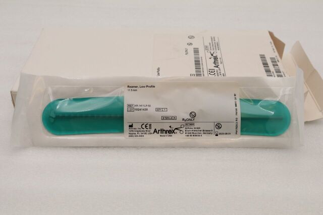 ARTHREX AR-1411LP-50 | | EXPIRED | EACHES | Low Profile Reamer, 11.5 mm, sterile, SU