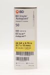 BD 381412 | | INDATE | BOX OF 50 | Insyte Autoguardâ„¢ Shielded IV Catheter 24 G x 0.75 in