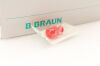 BRAUN R2000B | | BOX OF 100 | Disposable Dual Function Luer Lock Plug for Capping Male or Female Luer Connectors, Red Cap