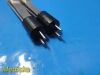 UNBRANDED 2X  Bipolar Forceps; 10" 1mm Tip; Central Guide; Non-Insulated