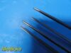UNBRANDED 2X  Bipolar Forceps; 10" 1mm Tip; Central Guide; Non-Insulated