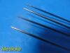 UNBRANDED 2X  Bipolar Forceps; 10" 1mm Tip; Central Guide; Non-Insulated