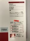 COOK G49864 Universa Firm Ureteral Stent Set With Hydrophilic Coating, 5Fr/22cm