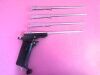 AESCULAP KAIRISON Pneumatic Kerrison Bone Punch Air Rongeur Set, 4 Shafts   Hose