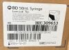 BD 309653 50ML SYRINGE LUER-LOK TIP - CASE OF 40 - EXP 12/31/24