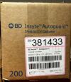 BD 381433 Peripheral IV Catheter 20G x 1" 200/CS