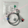 EDAN EL03DASY1 Reusable 3-Lead ECG Cable, Snap, AHA EL03DASY1 Monitor