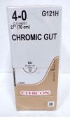 ETHICON G121H , 4-0 27" CHROMIC GUT SUTURE SH 26MM 1/2C TAPER (BOX OF 36) (2027/12/31) Sutures
