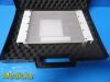 GE Seno DS IQS (Image Quality Standard) Test Phantom Ref 2222686 W/ Case