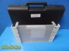 GE Seno DS IQS (Image Quality Standard) Test Phantom Ref 2222686 W/ Case