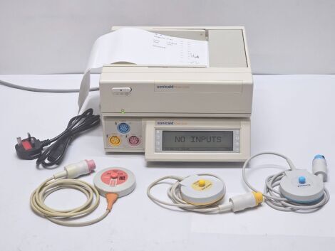 SONICAID Team Duo Fetal Monitor with ECG and TOCCO Transducers Fetal Monitor