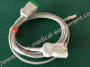 GE DLG-011-0504 ECG 3 5-lead Trunk Cable 2106305-003 compatible REF DLG-011-0504 Monitor