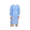 VALUMAX 3660MBM Disposable Knee-Length Lab Coat, Medical Blue - 10-Pack