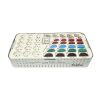 DEPUY PRESERVATION CAS Instruments Tray 2, TIBIAL TEMPLATES & trials , FEMORAL CUTTING BLOCKS , FB tibial TRIAL INSERTS & IMPACTORS