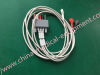 MINDRAY 0010-30-42734 3-lead ECG leadset Adult Pediatric AHA snap 0010-30-42734 Monitor
