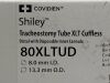 COVIDIEN Shiley Tracheostomy Tube 80XLTUD  Exp.2024-06  (Y55) Shiley Tracheostomy Tube
