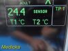 GE 2012  Dash 5000,(CO2, NBP, ECG, SpO2, Temp) W/ NEW Leads ~ Monitor