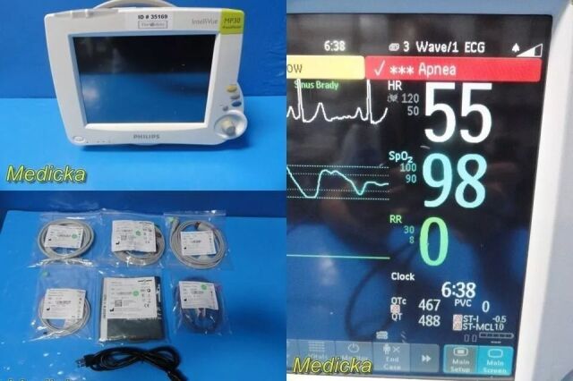 PHILIPS MP30 (M8002A) Anesthesia Patient Monitor