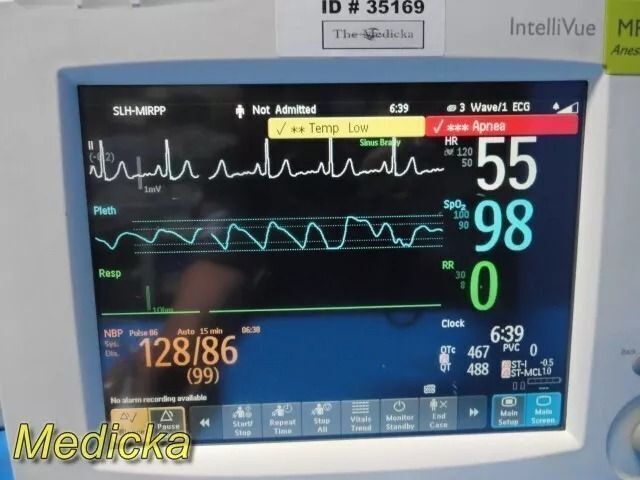 PHILIPS MP30 (M8002A) Anesthesia Patient Monitor