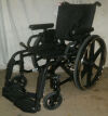 QUICKIE SUNRISE BR-071879 RIGID TILT MANUAL WHEELCHAIR  17 INCH SEAT WIDTH Wheelchair