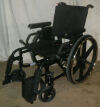 QUICKIE SUNRISE BR-071879 RIGID TILT MANUAL WHEELCHAIR  17 INCH SEAT WIDTH Wheelchair