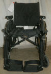 QUICKIE SUNRISE BR-071879 RIGID TILT MANUAL WHEELCHAIR  17 INCH SEAT WIDTH Wheelchair