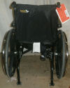 QUICKIE SUNRISE BR-071879 RIGID TILT MANUAL WHEELCHAIR  17 INCH SEAT WIDTH Wheelchair