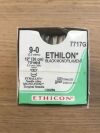 ETHICON 7717G Ethilon Black Monofilament 9-0, 12in (12/Box)
