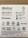 BARD 0632034 MiniLoc Safety Infusion Set 20G x 0.75in (20/Box) (X)