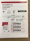 COOK G26110 Advance Micro 14 Ultra Low-Profile PTA Balloon Catheter 3mm x 4cm
