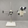 LEICA MZ12 Binocular Stereo Zoom Microscope on Diagnostic Instruments Boom Stand - 190184 Microscope