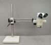 LEICA MZ12 Binocular Stereo Zoom Microscope on Diagnostic Instruments Boom Stand - 190184 Microscope