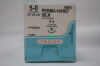 ETHICON 640G Perma-Hand Non-Absorbable Braided Silk Suture, Size 5-0, 18 in. Length, P-3 Needle