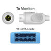 CABLES AND SENSORS TP-210850 EKG
