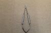 V. MUELLER GL4322 Curved Micro Scissors,Serrated Tips
