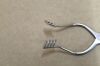 RUGGLES R-1208 Weitlaner Angled Retractor , 3 × 4 Prongs