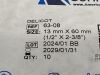 AMERICAN SURGICAL 40 Packs (10/pack) Delicot  63-08   Exp.2029-01  (Y59) Delicot