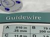 EV3 X-Pedion-10 Hydrophilic Guidewire: 0.010" x 200cm 103-0605-200   Exp. 2024-04 & 2024-08  (Y1) Guidewire X-pedion-10