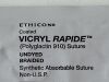 ETHICON Lot of 12 Vicryl Rapide  VR494   Exp.2024-10  (a10) Vicryl Rapide