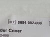 STRYKER SurgiCount+Reader Cover  0694-002-006   Exp.2024-07  (a10) SurgiCount+Reader Cover